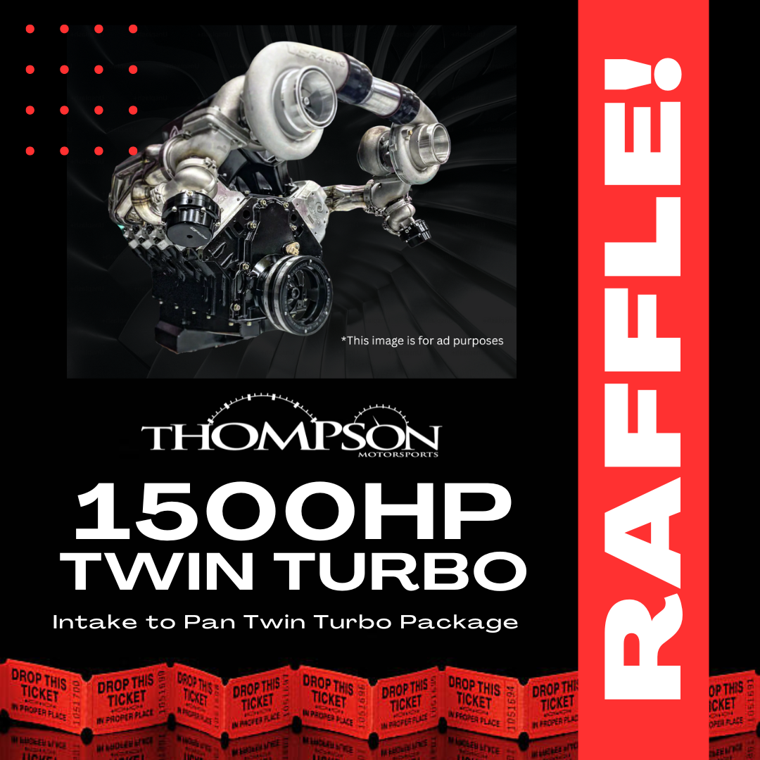 1500hp Twin Turbo Engine - RAFFLE TICKET