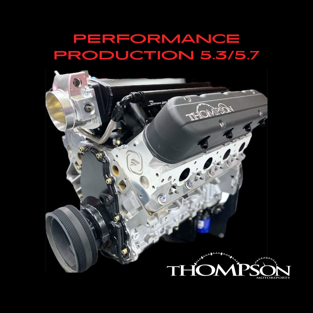 GM 5.3/5.7 Aluminum Gen IV - 346ci - 545hp - 58x - Ported 799 Heads (Intake to Oil Pan)