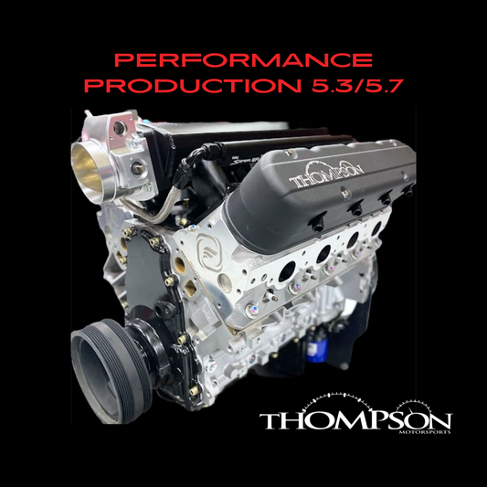 GM 5.3/5.7 Aluminum Gen IV - 346ci - 545hp - 58x - Ported 799 Heads (Intake to Oil Pan)