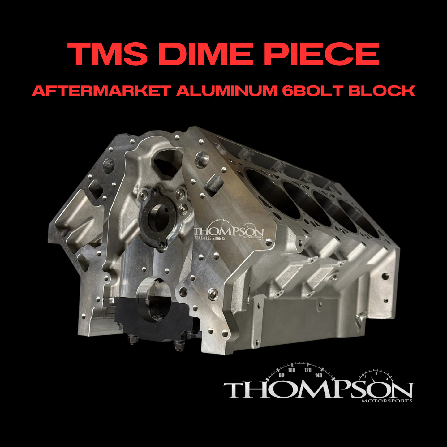 *NEW* Labor Day Sale - TMS Aftermarket Aluminum 1500hp Short Block (388ci - 440ci)