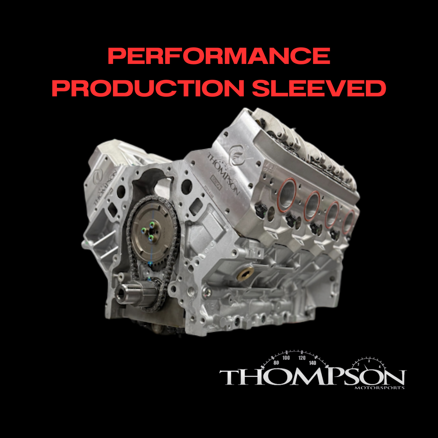GM LS Sleeved All Forged LONG BLOCK - 388ci - 440ci - 1200hp