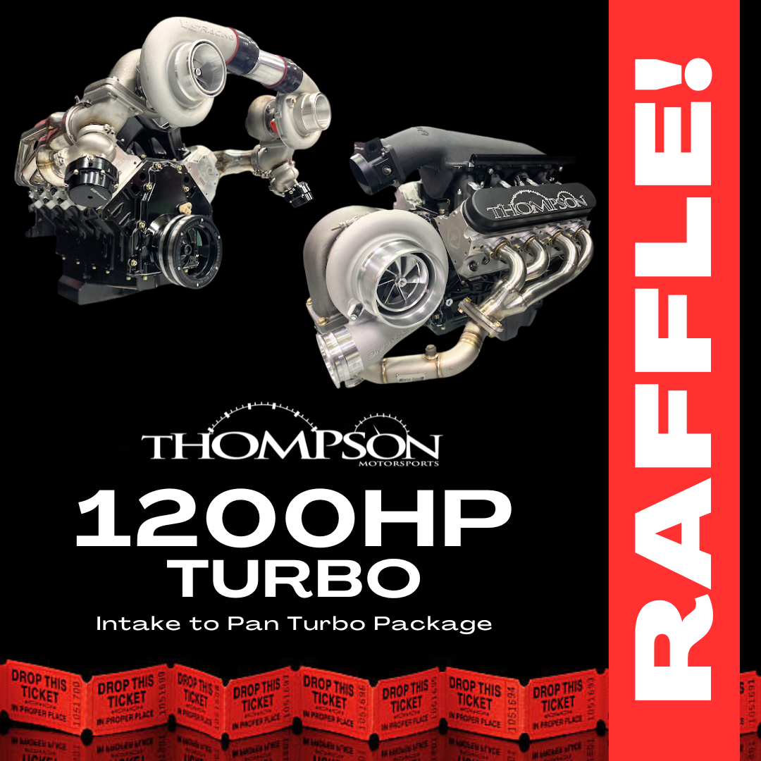 2026 Raffle - 1200hp Turbo Engine - RAFFLE TICKET