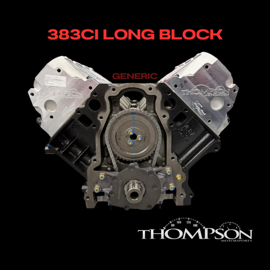 GM Iron or Aluminum 5.3/5.7 All Forged Stroker 383ci Long Block