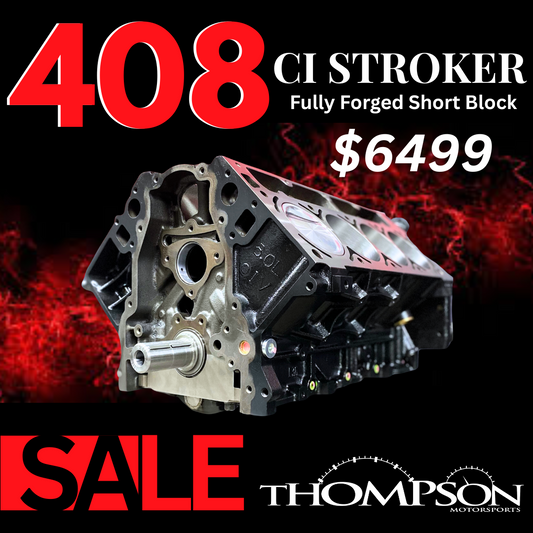 GM Iron 6.0 All Forged Stroker 408ci - 1000/1200hp