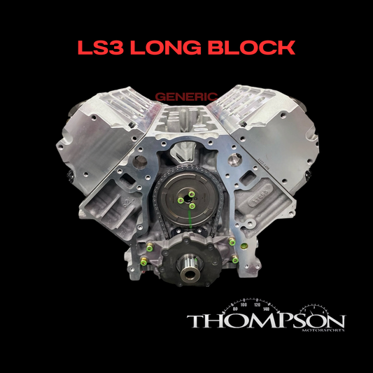 GM Aluminum 6.2 LS3 All Forged Stroker 416ci Long Block - 1200hp