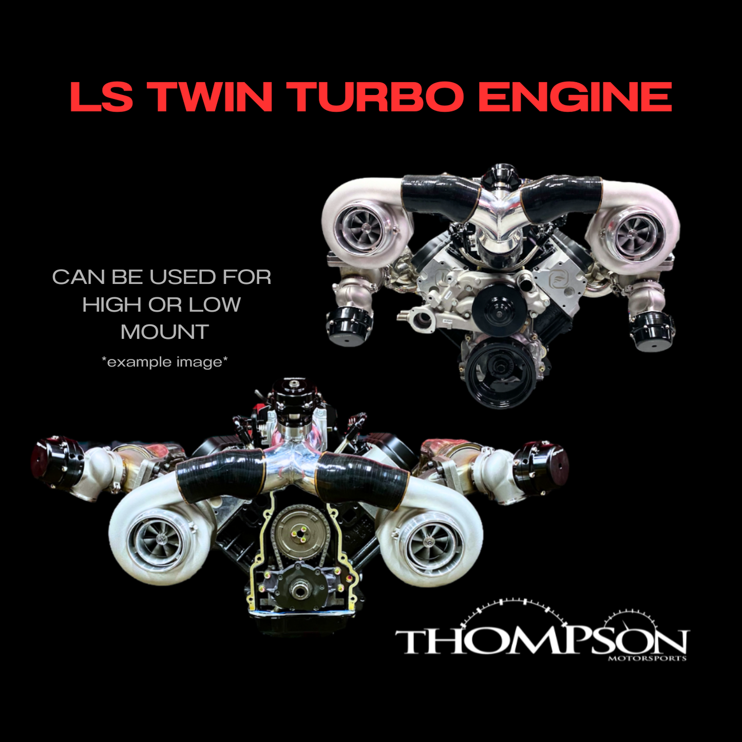 LS - 346ci Twin Turbo Package - 1000hp