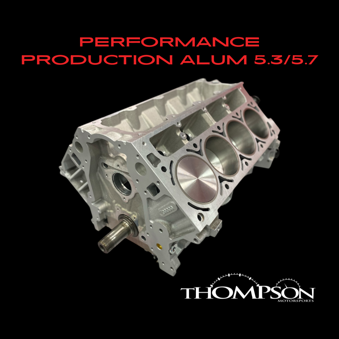 GM Aluminum 5.3/5.7 Forged Piston and Rod - 800hp