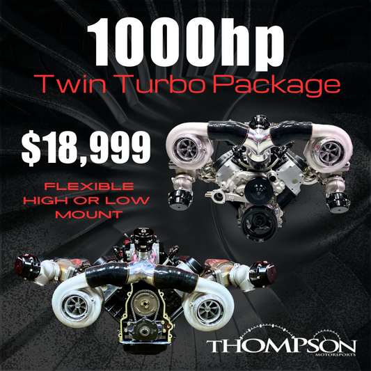 LS - 346ci Twin Turbo Package - 1000hp